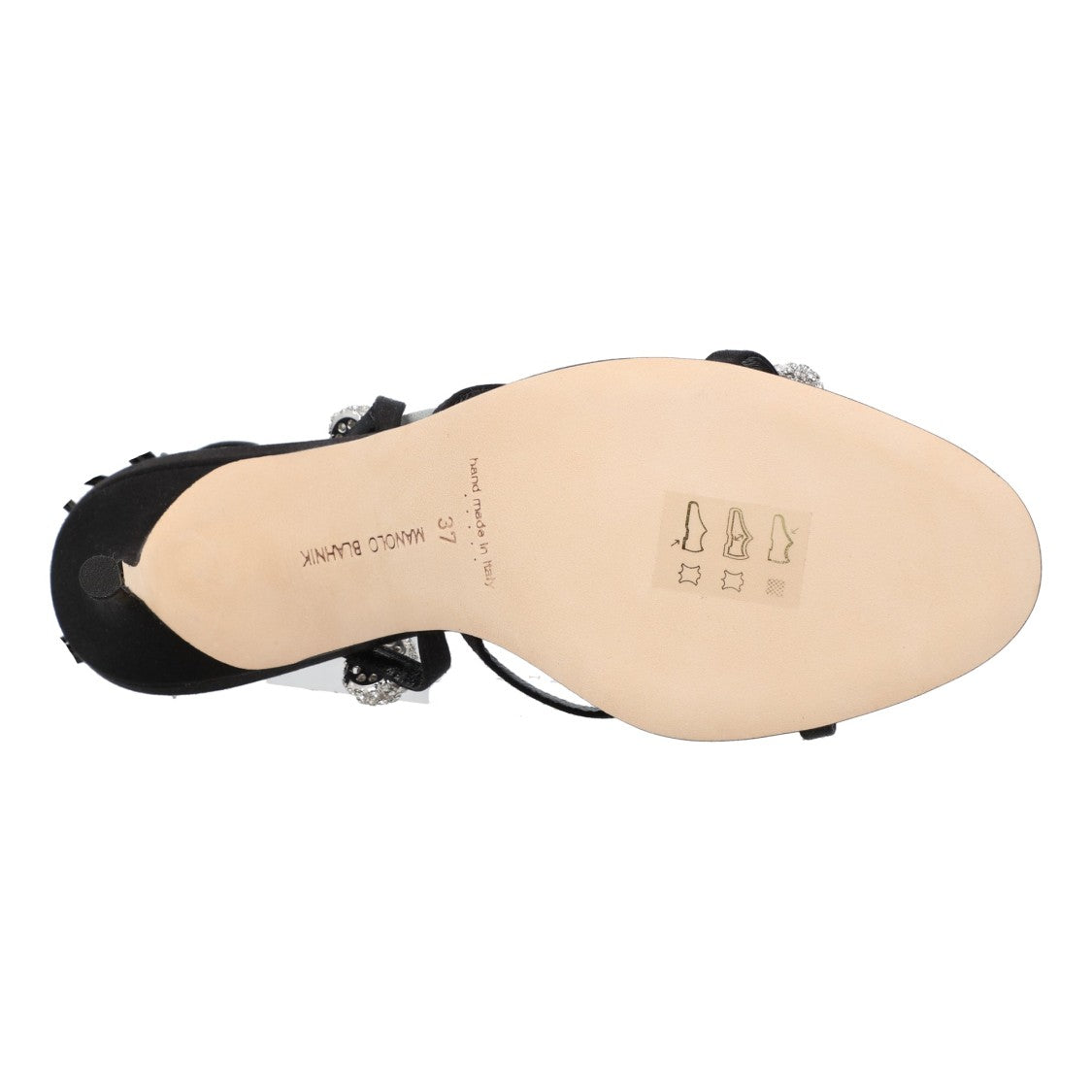 Manolo Blahnik Elsaka Sandal Black