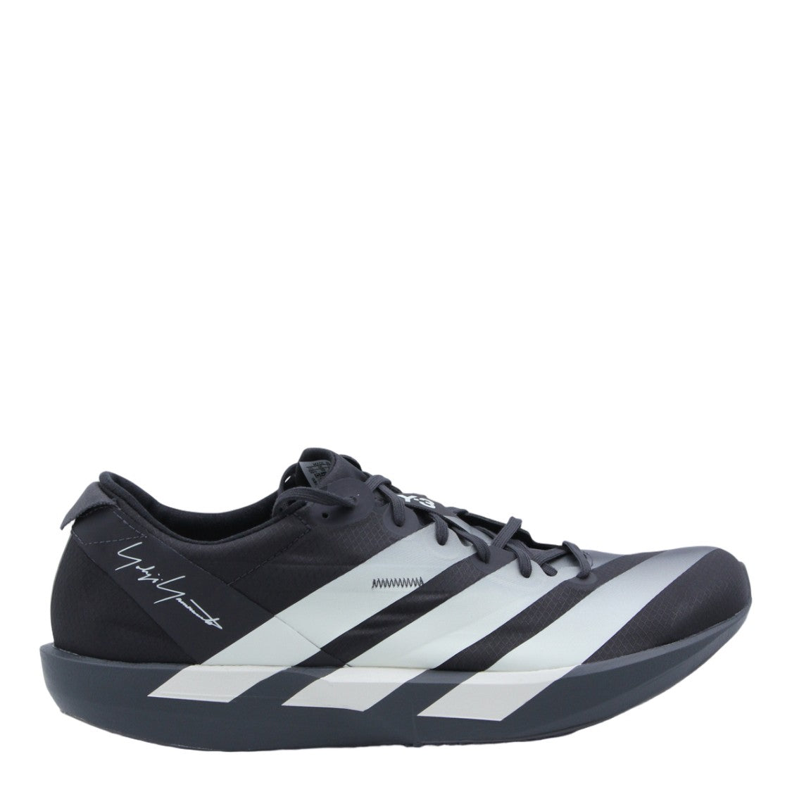 Y-3 Low-Profile Sneakers With Bold Diagonal Stripes