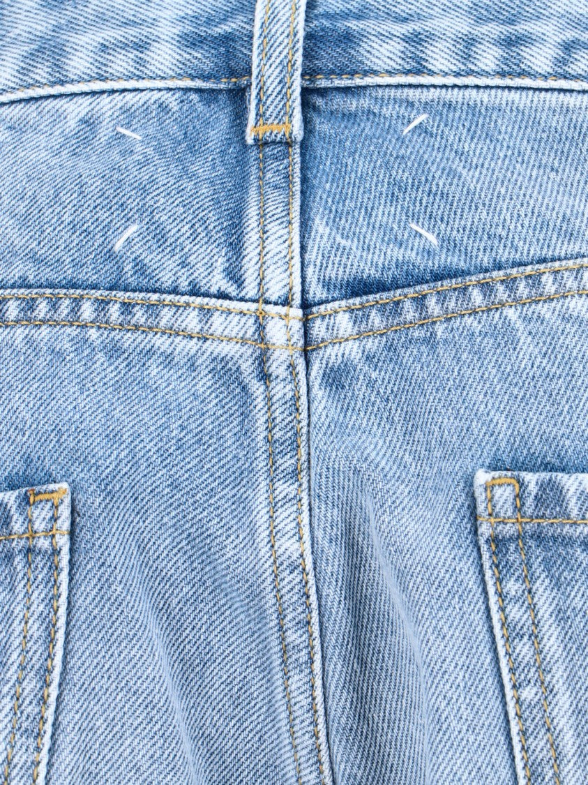 Maison Margiela Four Stitches Straight Jeans – Light Blue