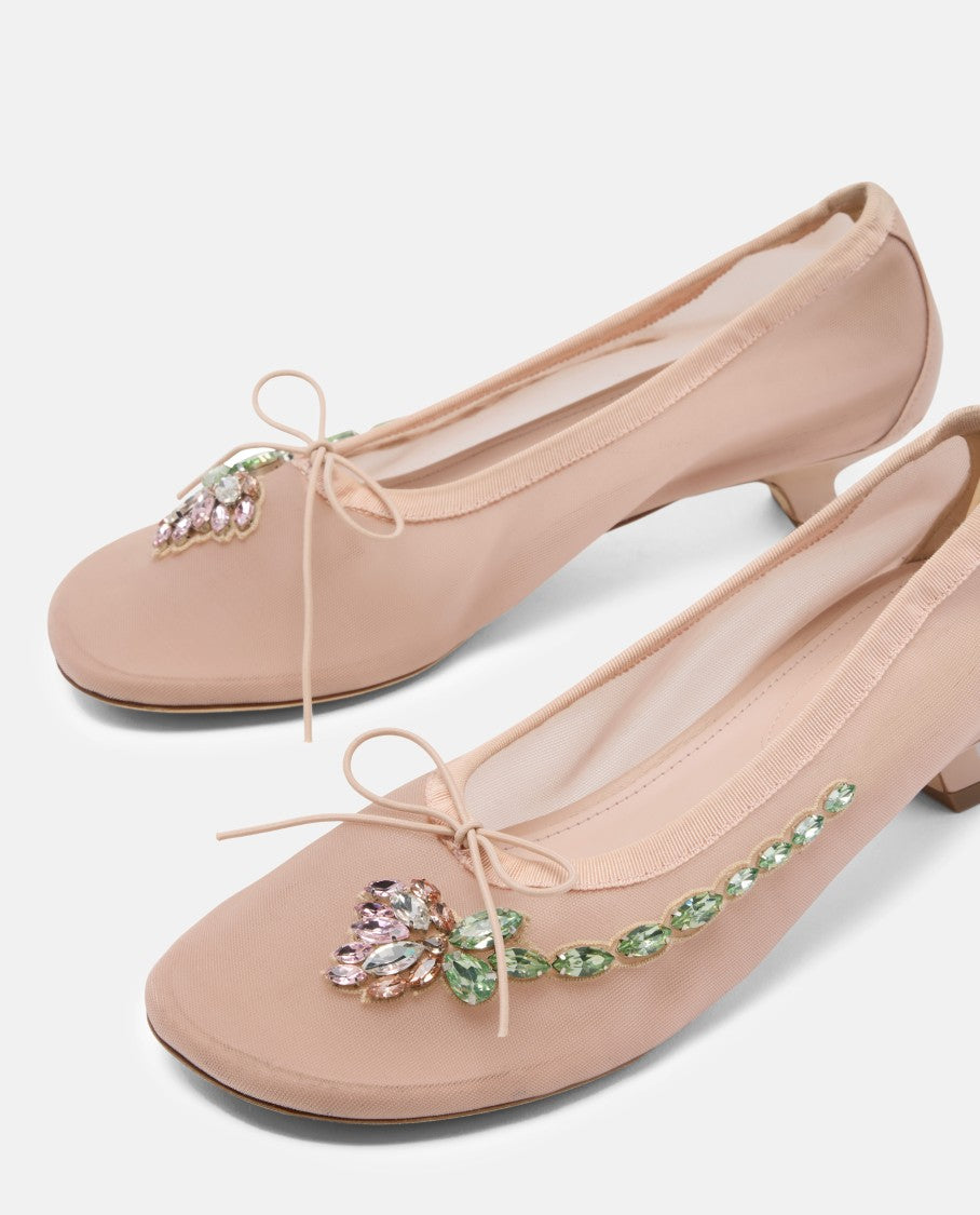 Simone Rocha Mesh Ballerina Heel