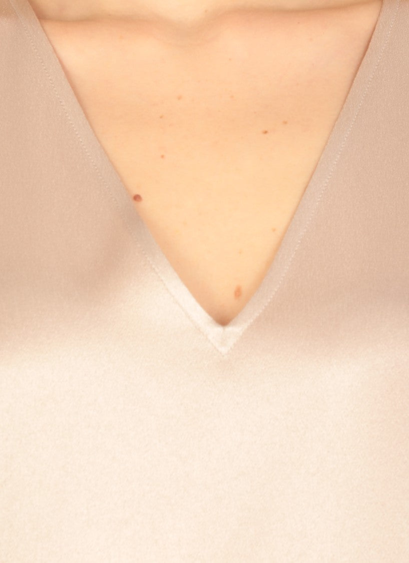 Antonelli Pink Silk Blend Top