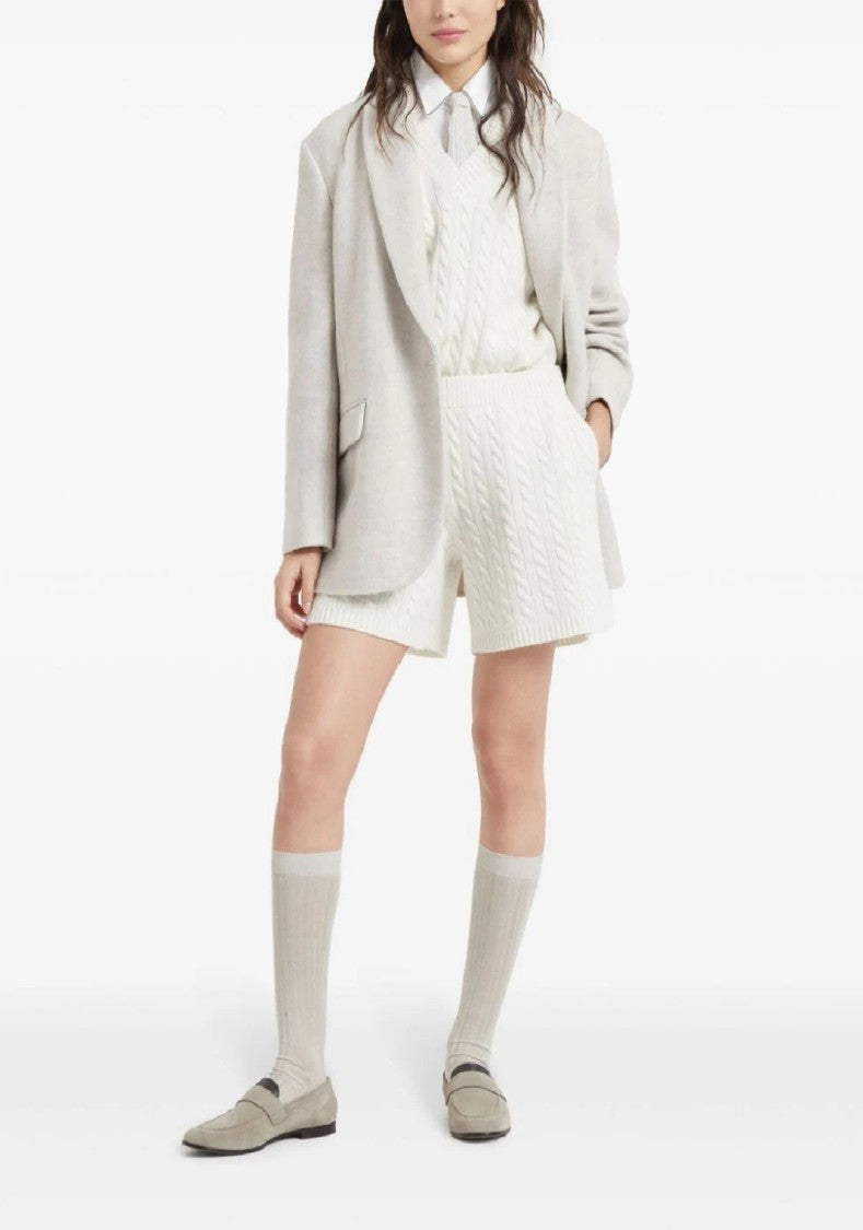 Brunello Cucinelli White Long Sleeve Shirt