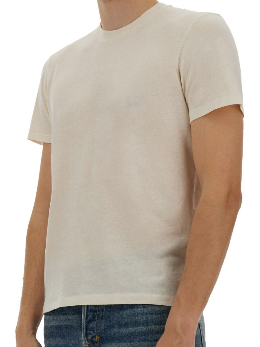Tom Ford Crew Neck T-Shirt In Lightweight Fabric