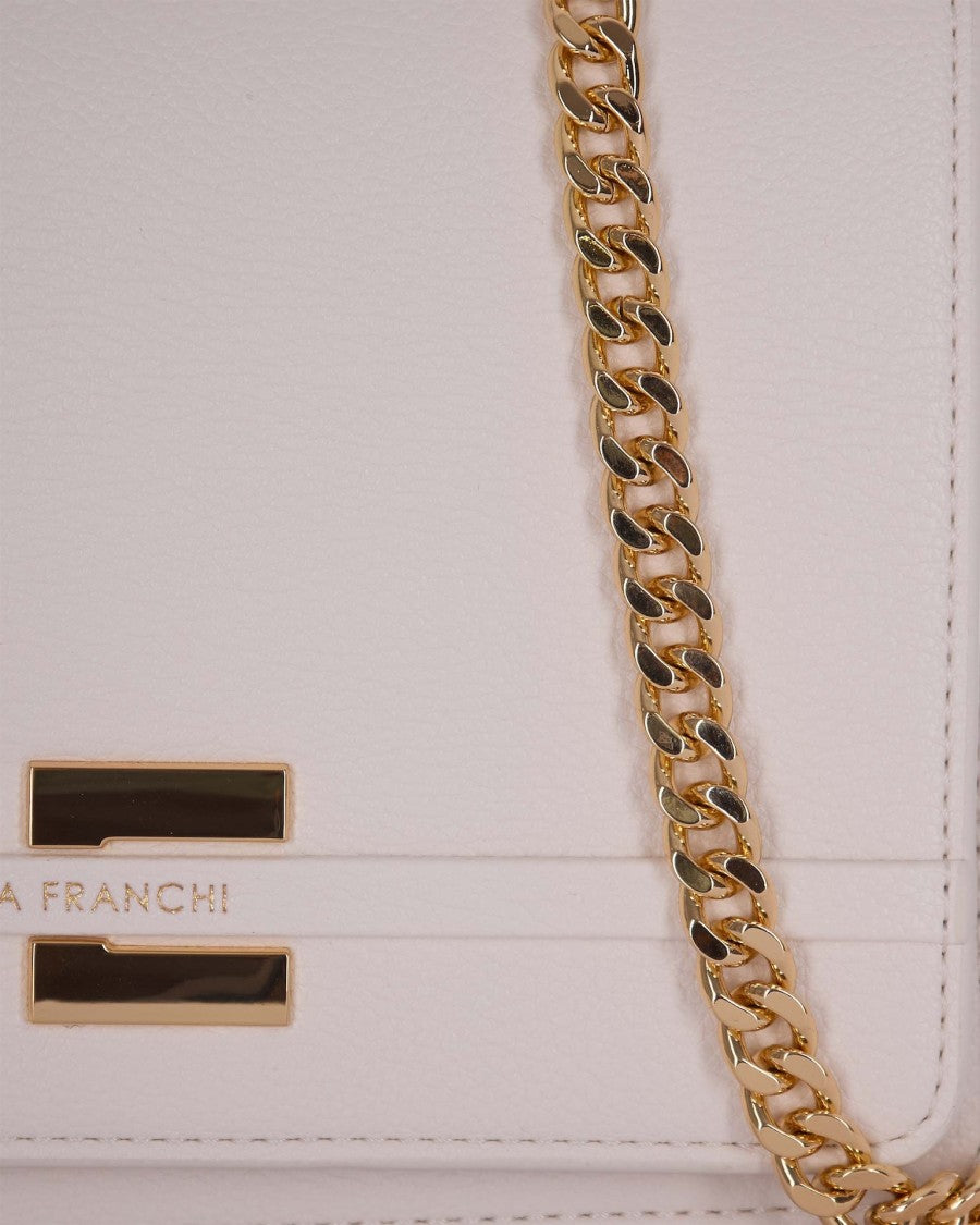 Elisabetta Franchi Butter Bag With Gold Details