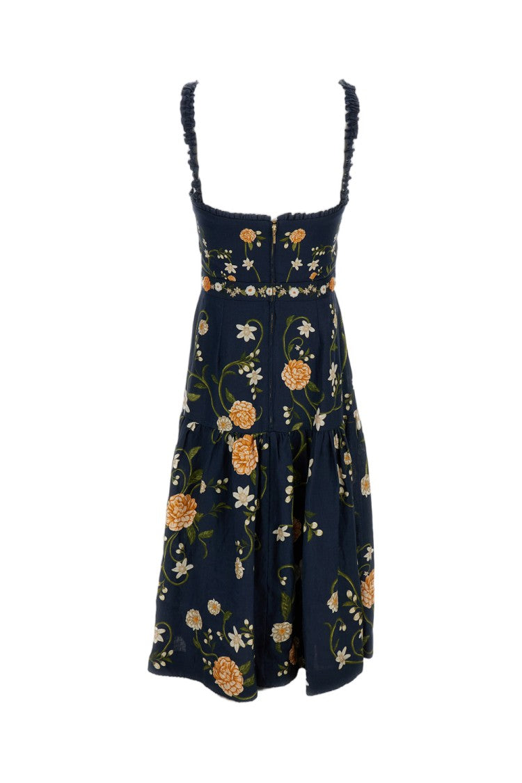 Agua By Agua Bendita Nispero Valle Midi Dress
