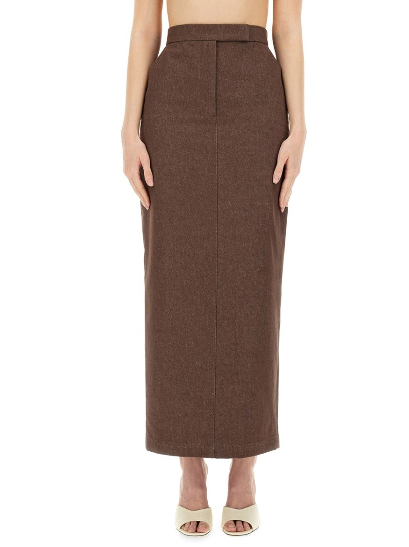 Max Mara "Pianosa" Long Skirt