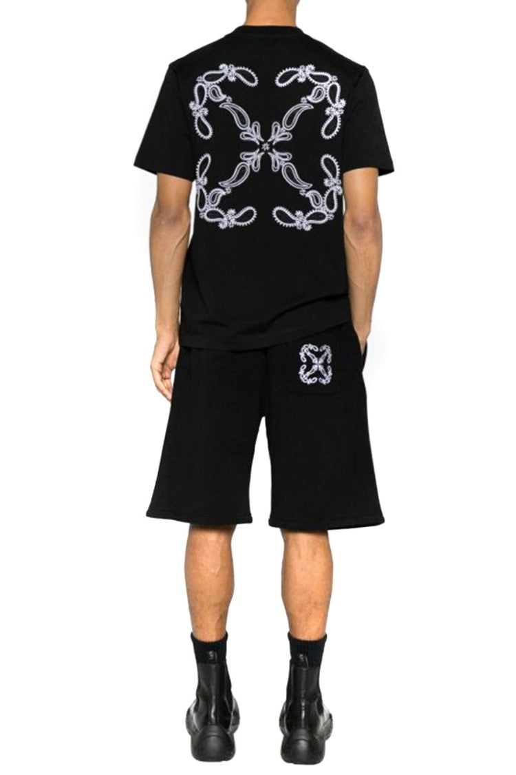 Off-White Black Cotton T-Shirt
