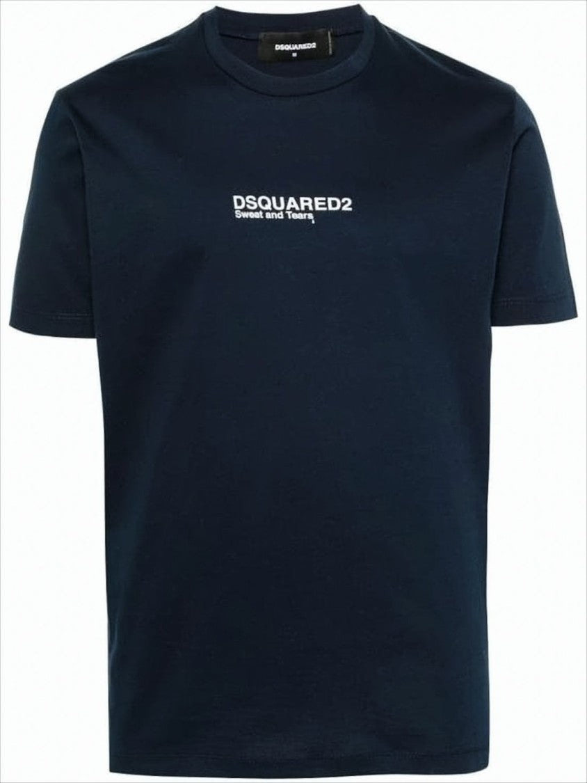 Dsquared2 Crew Neck T-Shirt With Logo Detail