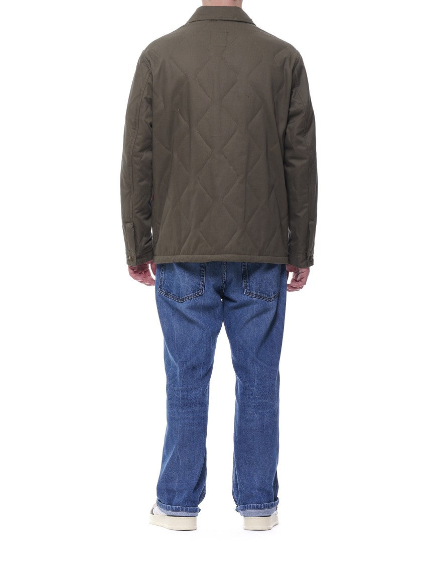 Tela Cruda Boxy Fit Utility Workwear Jacket With