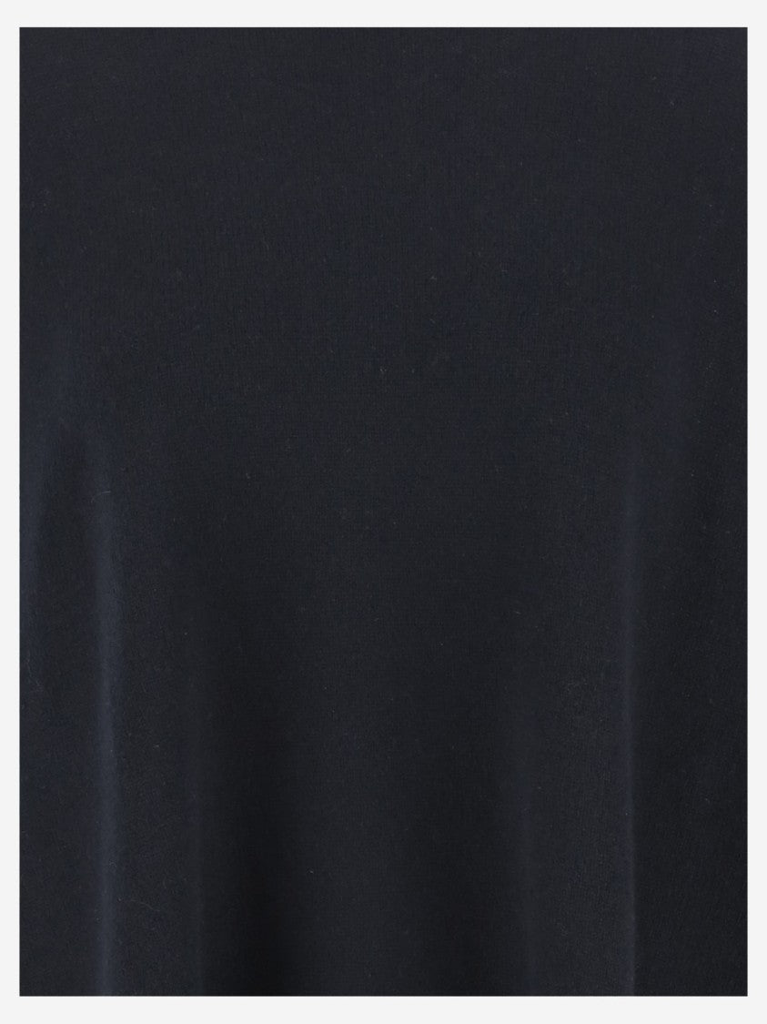 Allude Wool Blend Pullover With Rhinestones And Studs