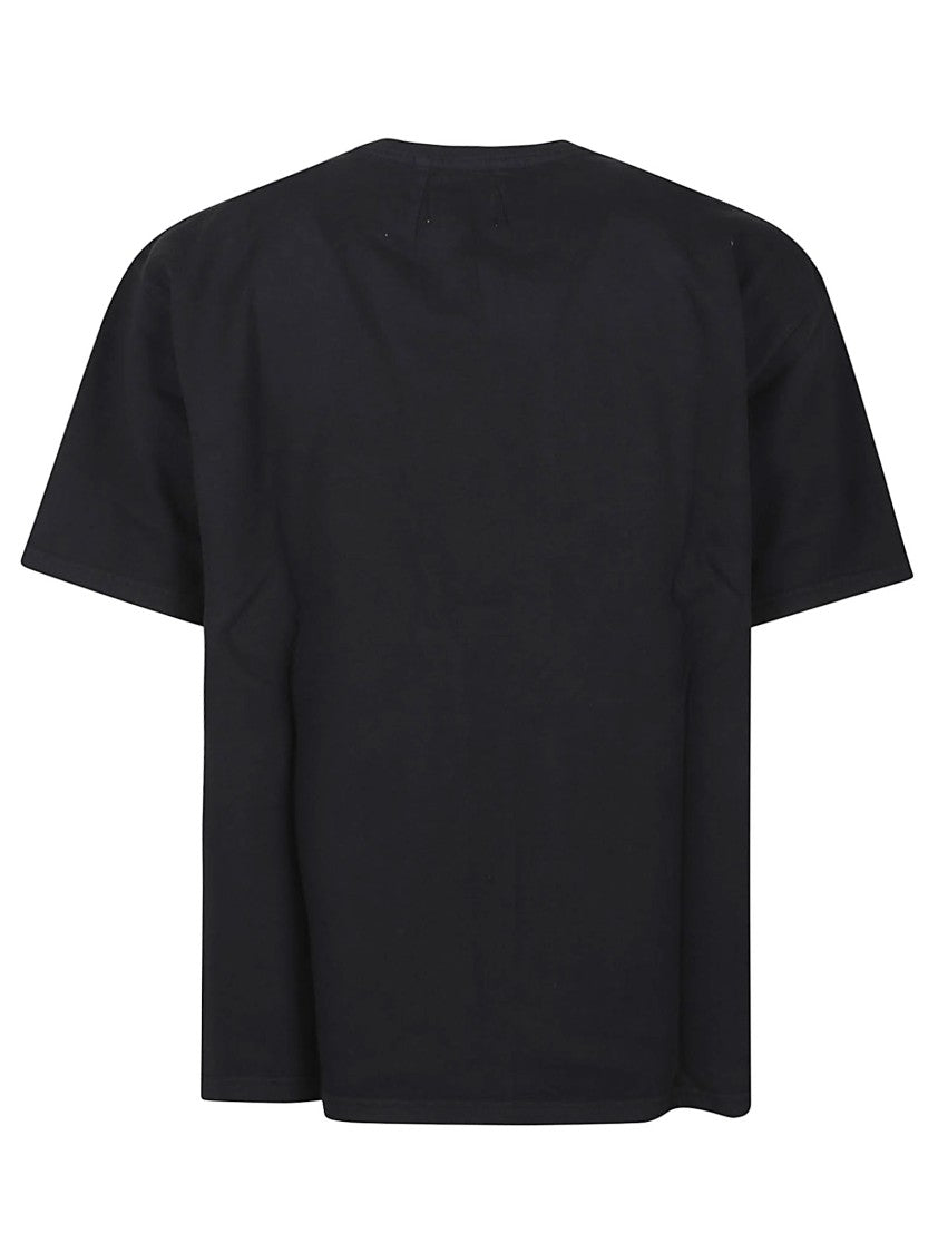 Rhude Black Montenegro Regatta Graphic Cotton Printed T-Shirt