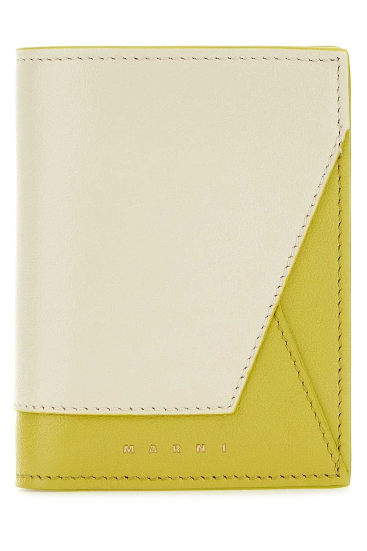 Marni Two-Tone Leather Wallet