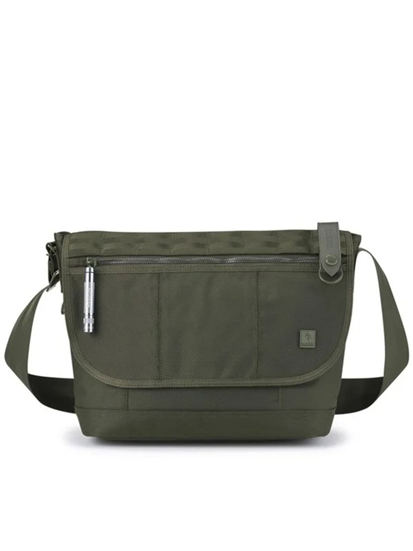 Porter International Green Messenger Functional Nylon Shoulder Bag