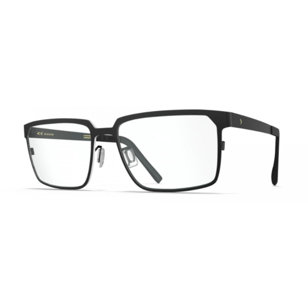 Blackfin Bf1060 Fairbanks Rectangular Frame Eyeglasses In Beta Titanium Alloy