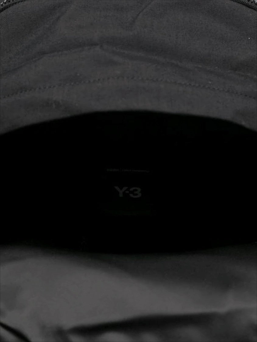 Y-3 Black Polyamide Minimalist Backpack With Padded Straps