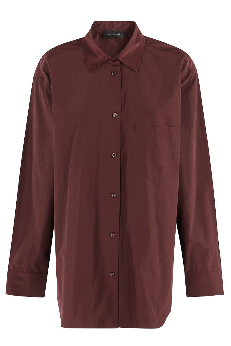 The Andamane Georgiana Oversized Cotton Taffeta Shirt