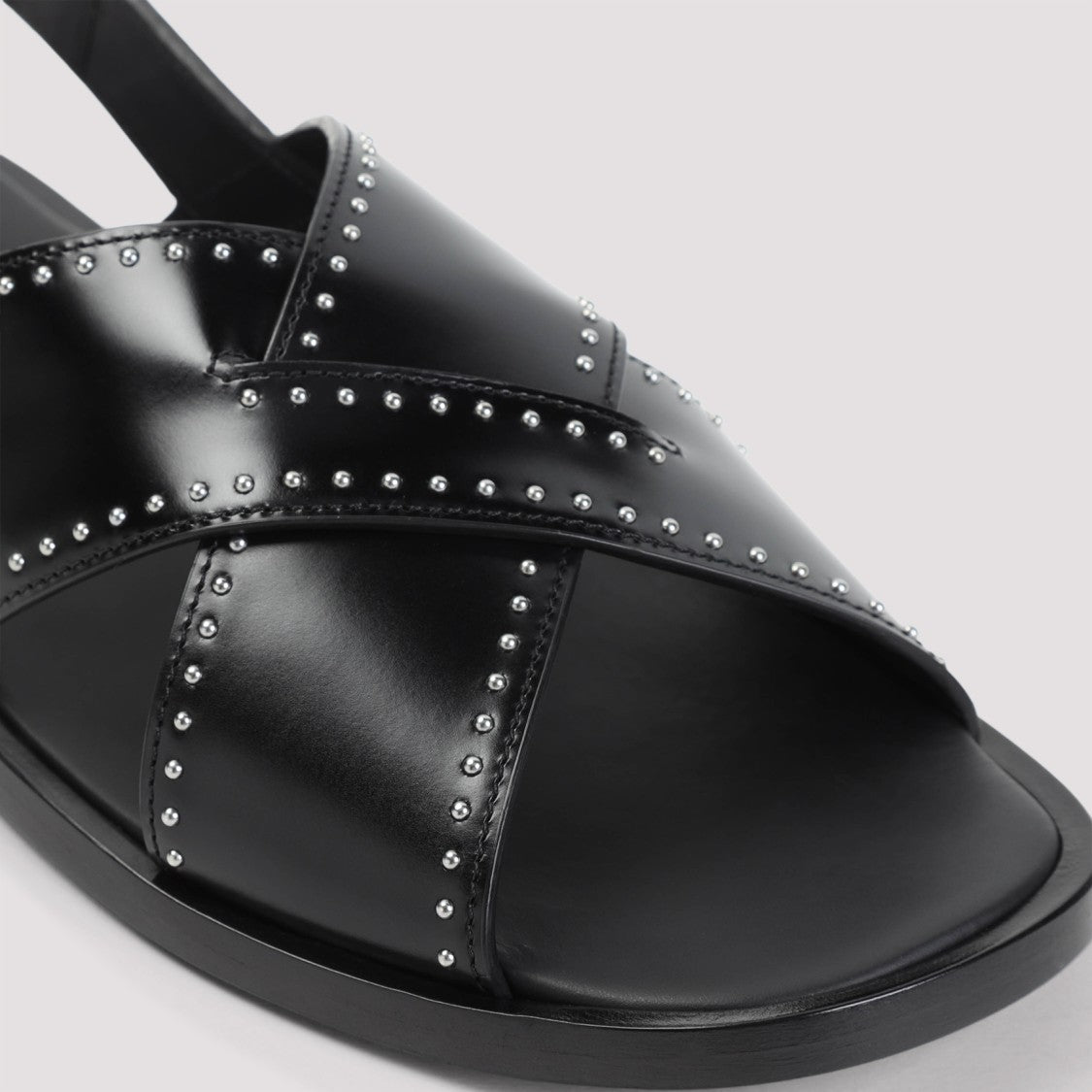 Church's Black Calf Leather Oksana Met Sandal