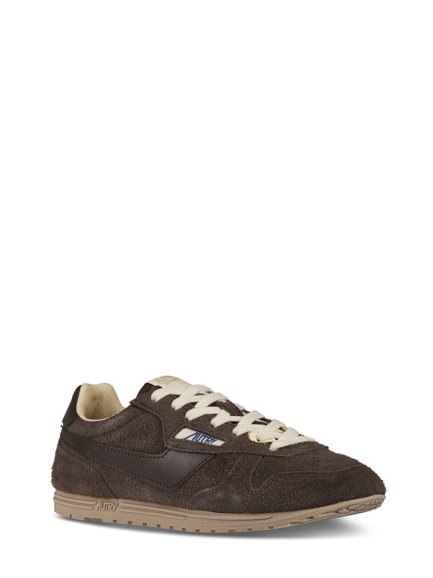Autry Contemporary Suede And Leather Sneakers