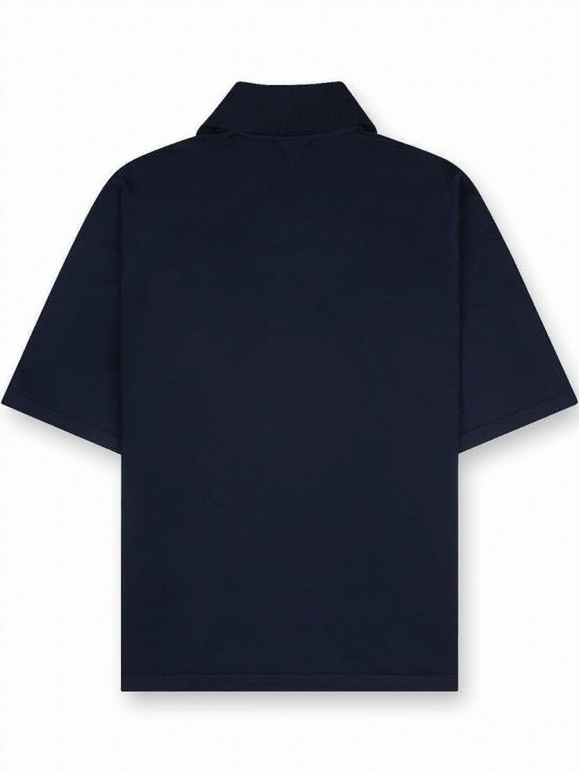 Bottega Veneta Short-Sleeved Polo Shirt With Classic Collar And Minimalist Design