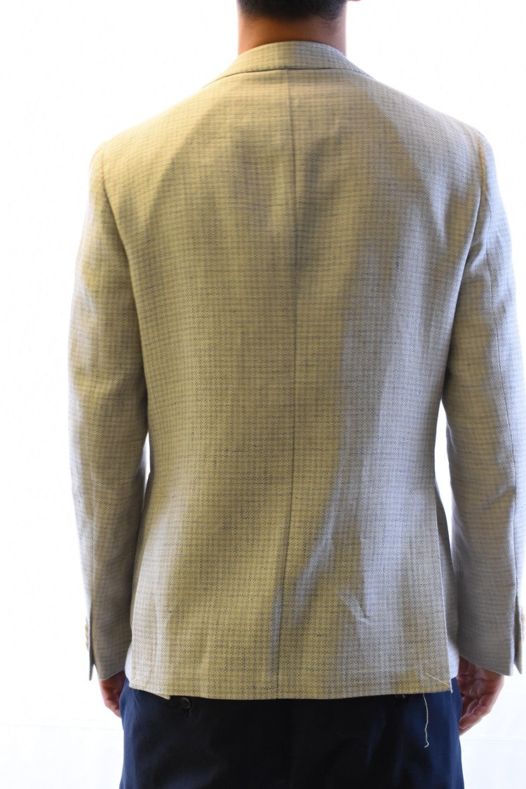 Fay Multicolor Wool-Blend Notch-Lapel Blazer