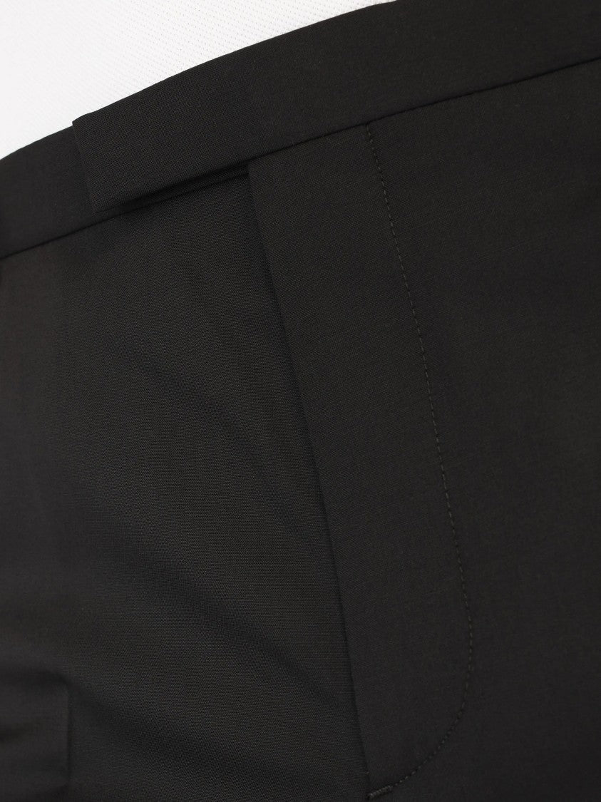 Gucci Black Tailored Straight-Leg Minimalist Pants