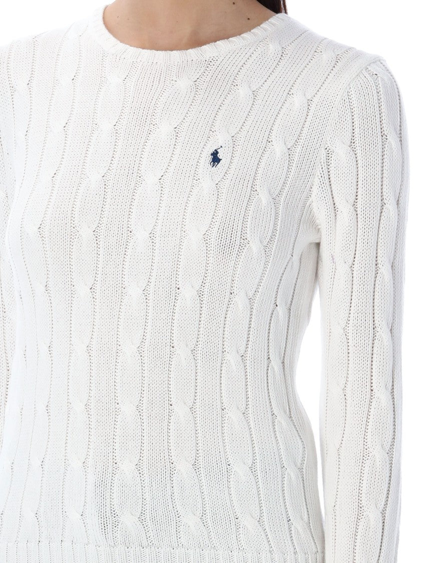 Polo Ralph Lauren Julianna Slim Fit Cable Knit Sweater