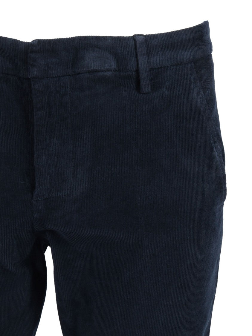 Dondup Black Gaubert Corduroy Tailored Pants