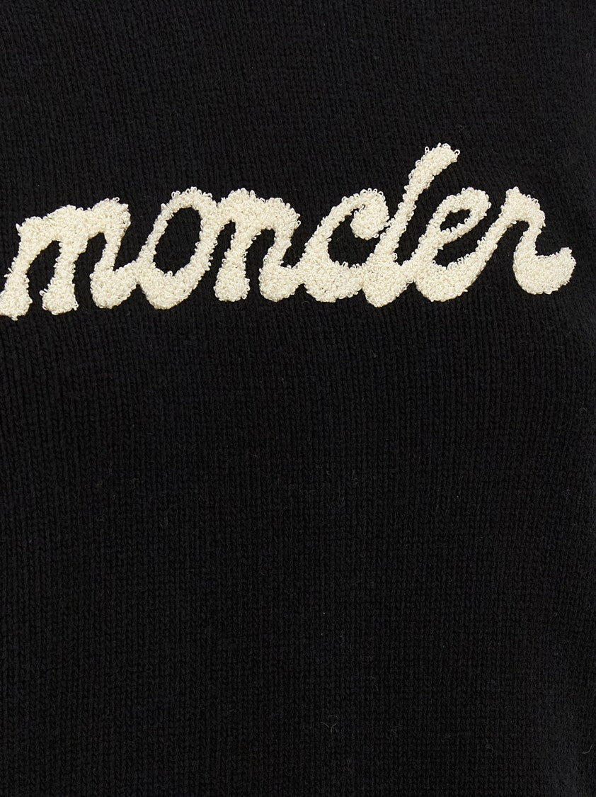 Moncler Chenille Logo Sweater