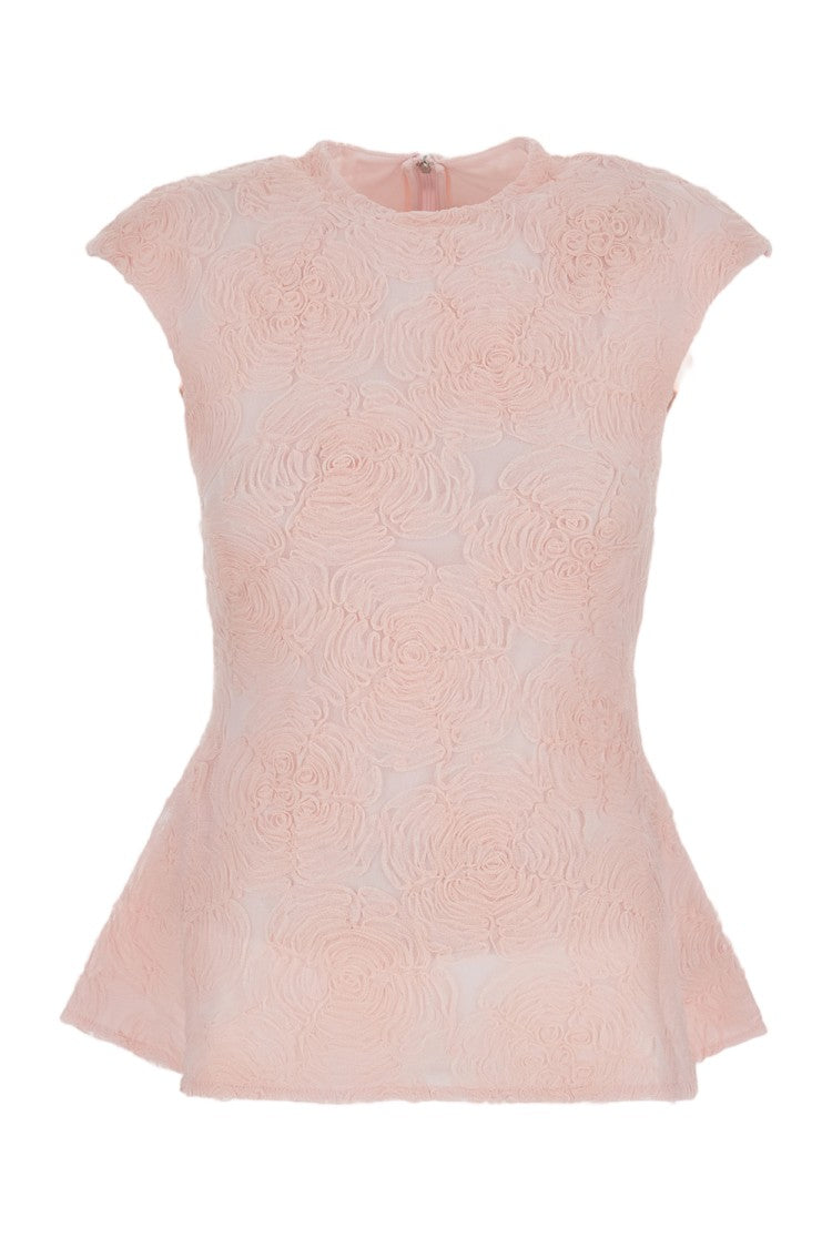 Rotate Birger Christensen Sleeveless Mesh Top