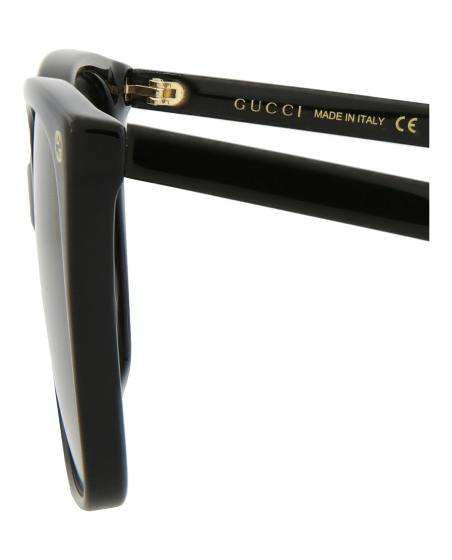 Gucci Square-Frame Acetate Sunglasses With Polarized Gradient Lenses