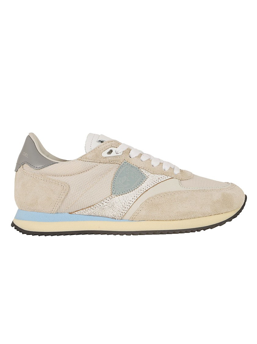 Philippe Model Retro-Inspired Low Sneakers With Iconic Shield Logo
