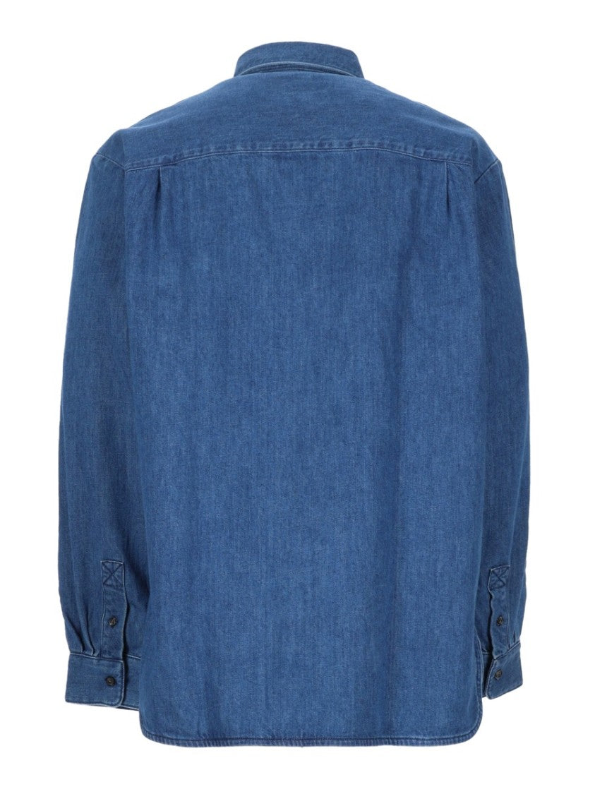A.P.C. Mathias Premium Denim Boxy Shirt