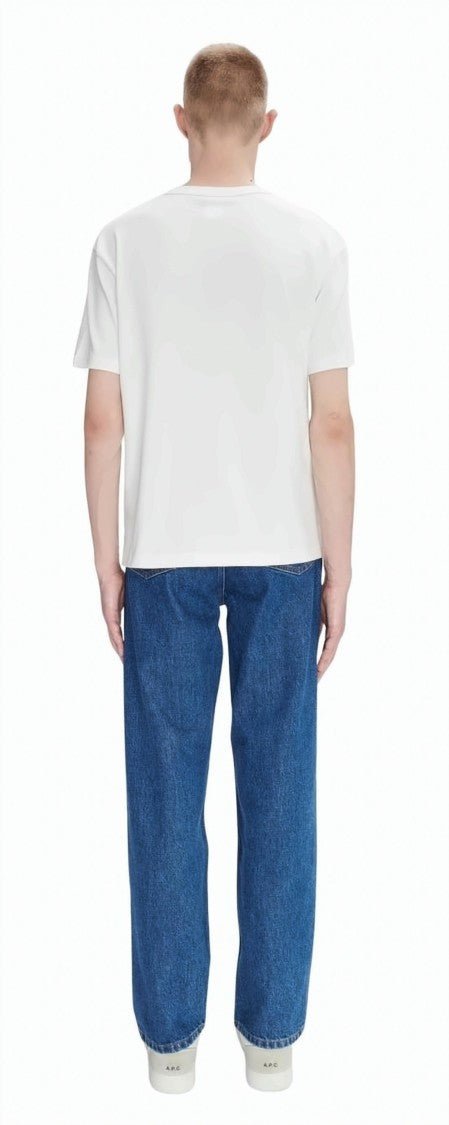 A.P.C. Minimalist Short-Sleeve T-Shirt With Printed Logo