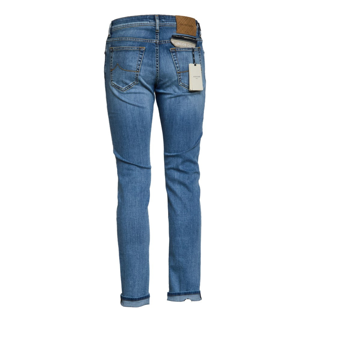 Jacob Cohen Bard Zipper-Fast Slim Fit Jeans