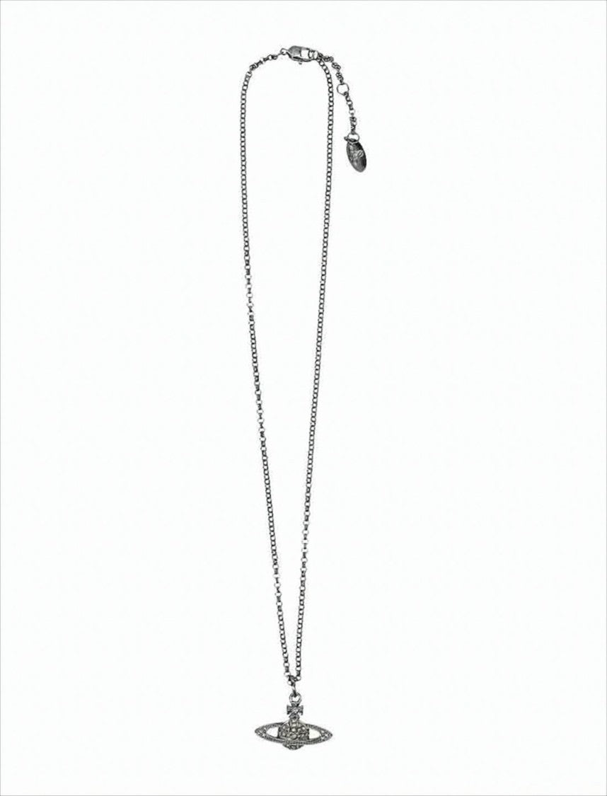 Vivienne Westwood Planet-Shaped Pendant Necklace With Intricate Detailing