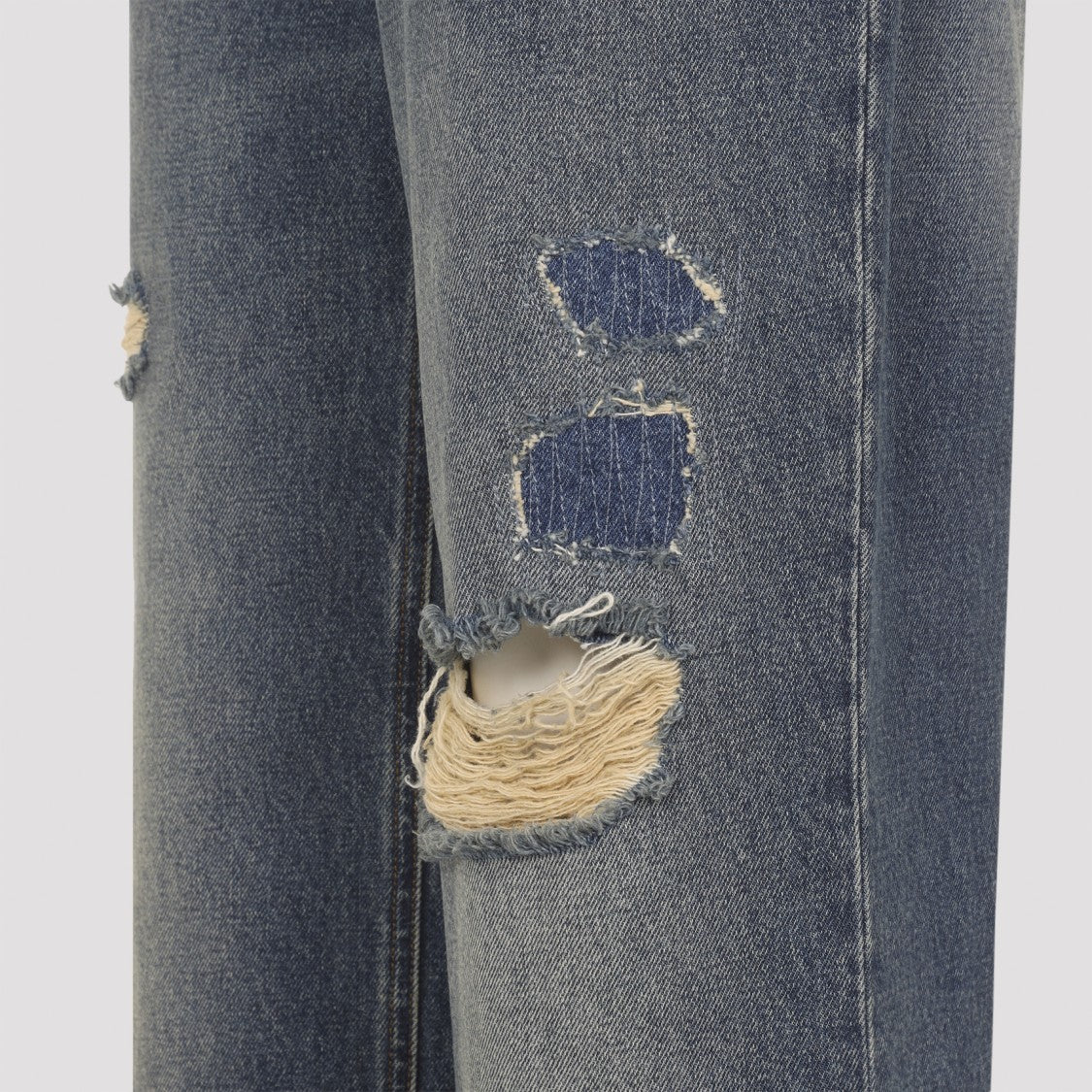 Dolce & Gabbana Blue Cotton Jeans
