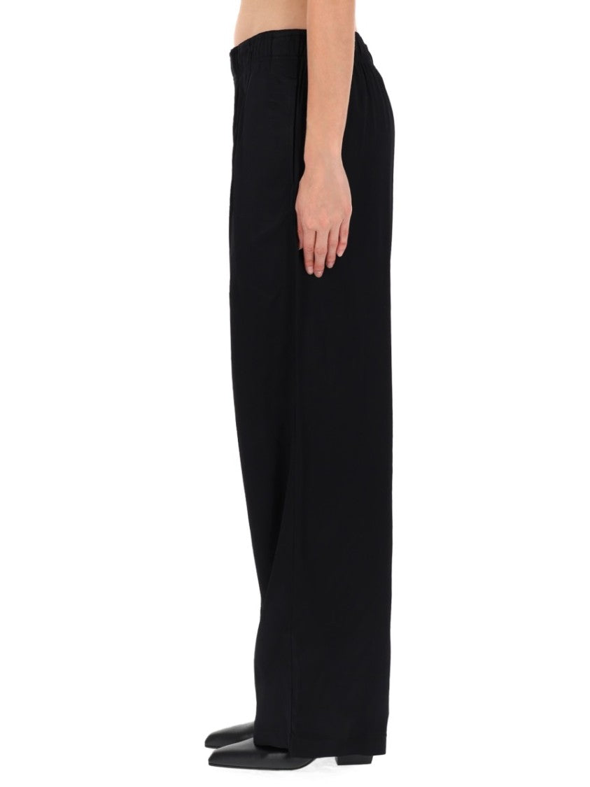 Our Legacy Wide-Leg Black Trousers With Relaxed Fit And Clean Lines