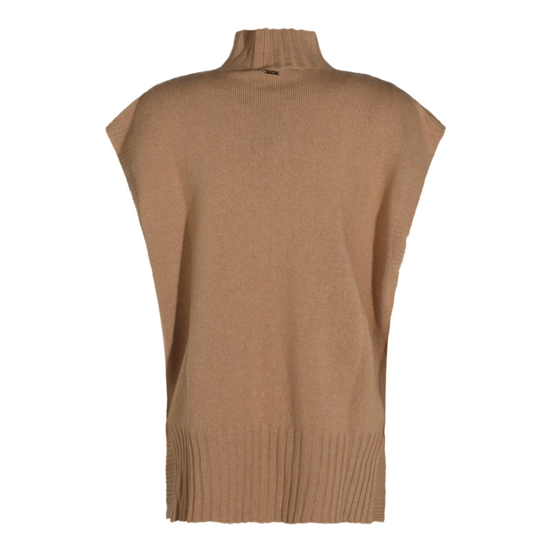Twin-Set Sleeveless Turtleneck Sweater