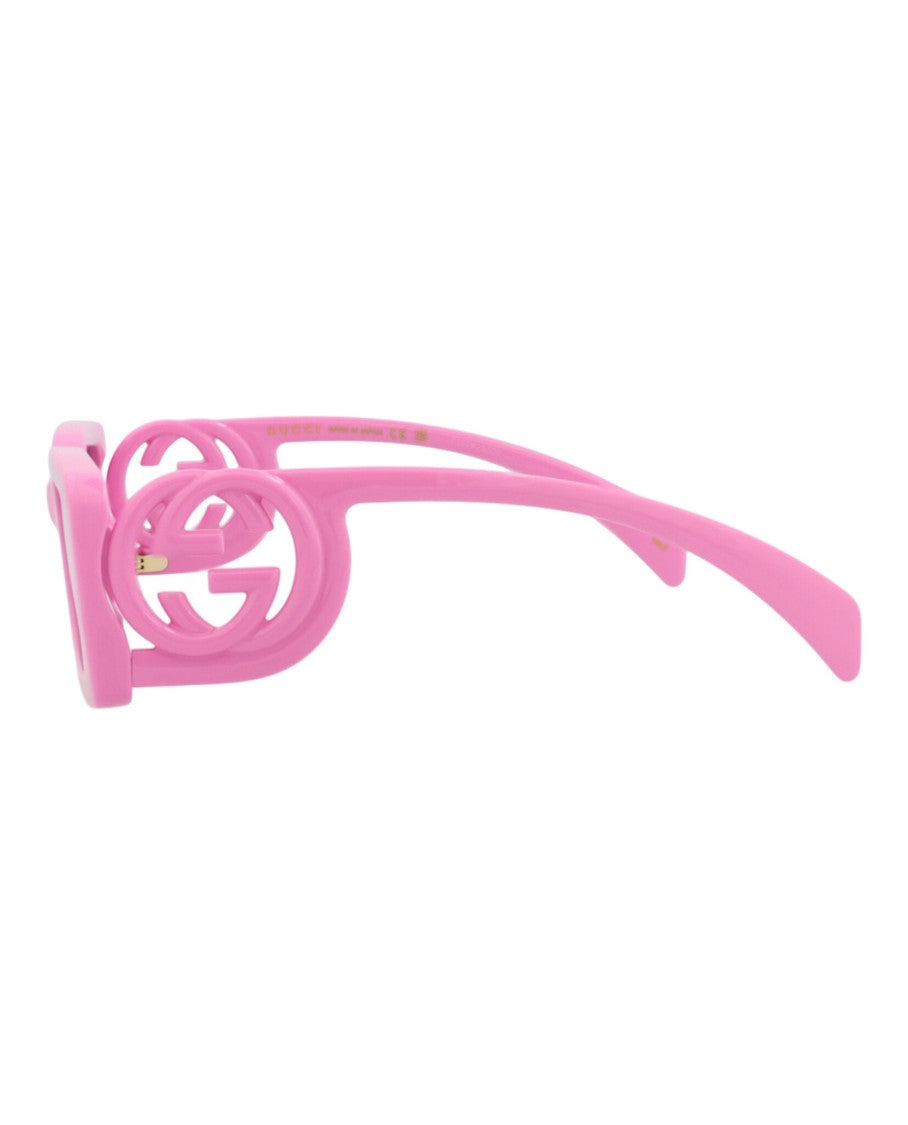 Gucci Square-Frame Injection Sunglasses