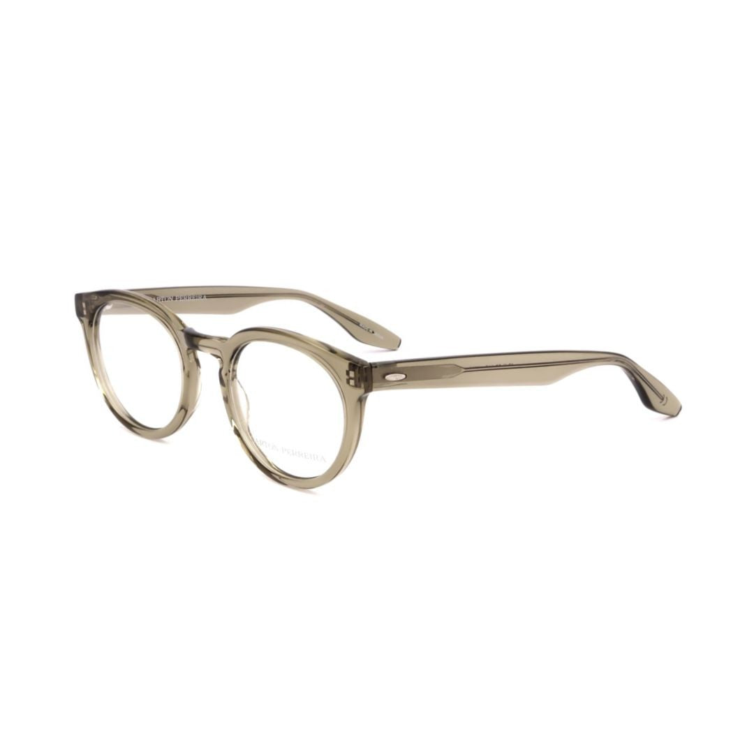 Barton Perreira Bp5199 491Ew Rounded Frame Eyeglasses In Translucent Beige