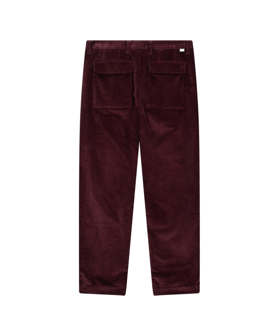 Paolo Pecora Corduroy Trousers With Elegant Pleats And Distinctive Detailing