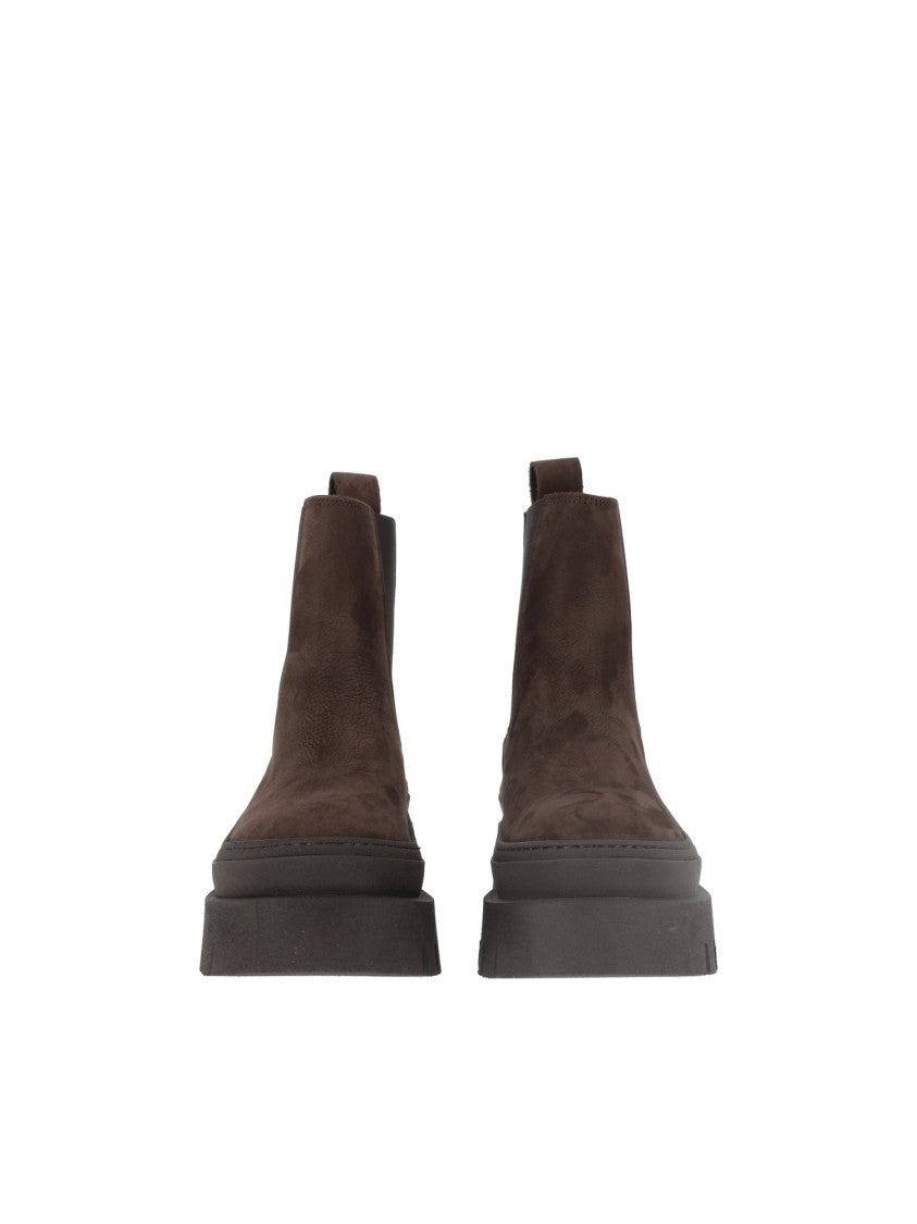 Copenhagen Brown Chelsea Ankle Boots