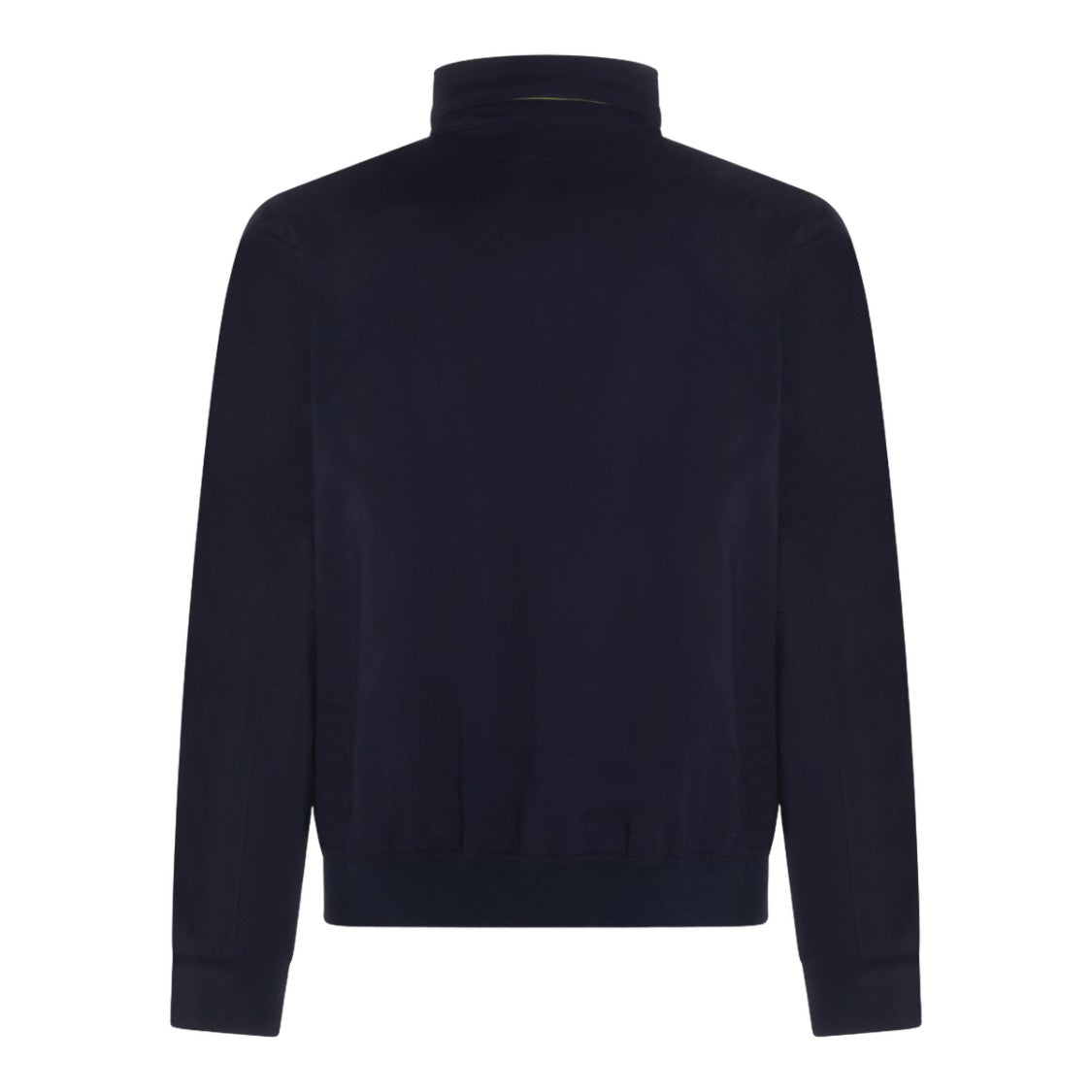 K-Way Black Jacket With Striped Trim