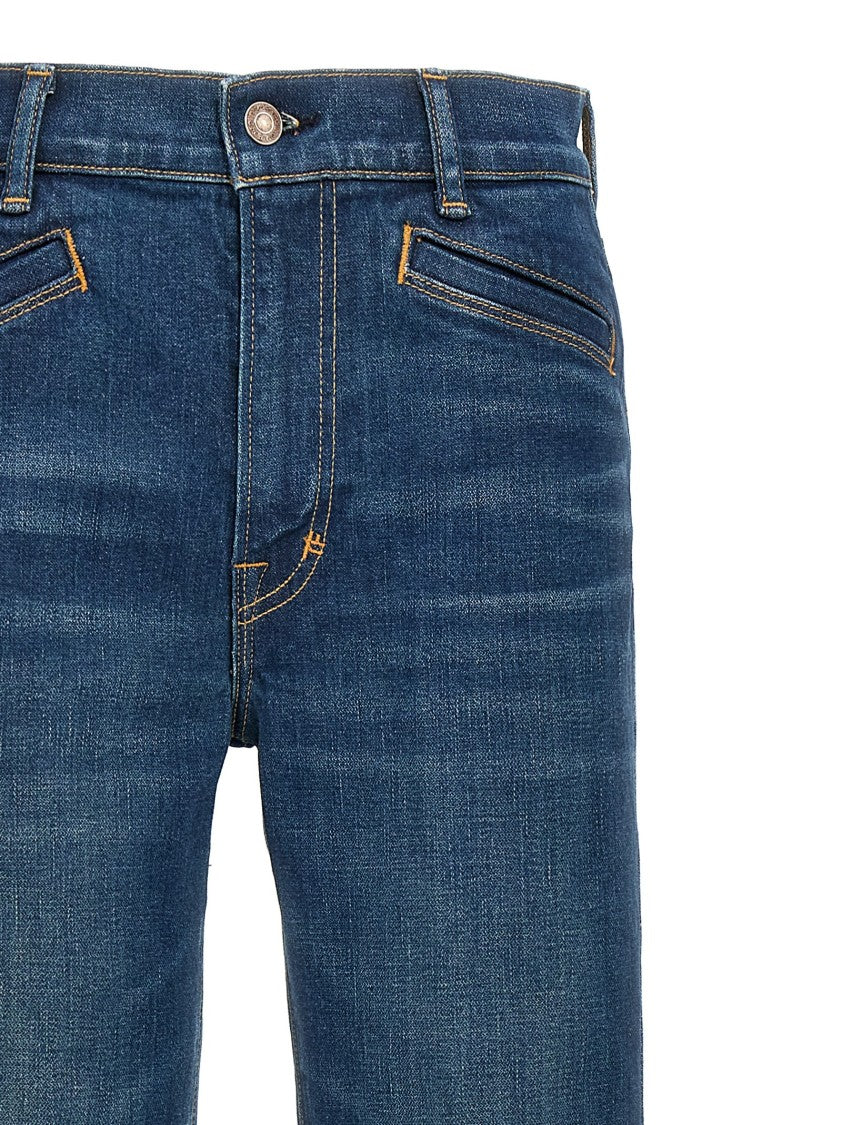 Tom Ford Stone Washed Denim Flare' Jeans