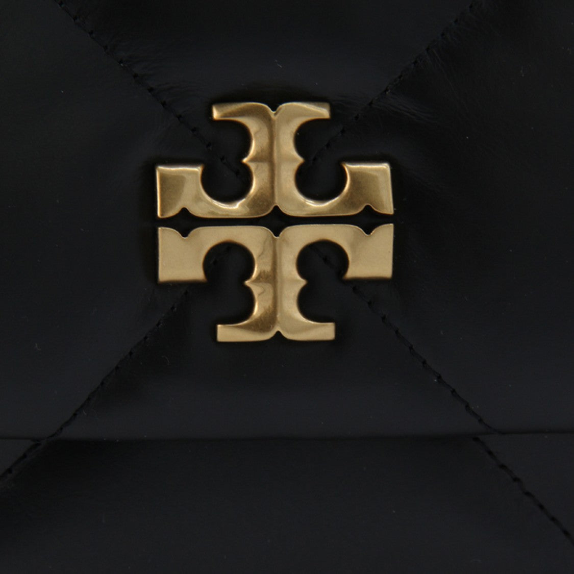 Tory Burch Black Leather Kira Shoulder Bag