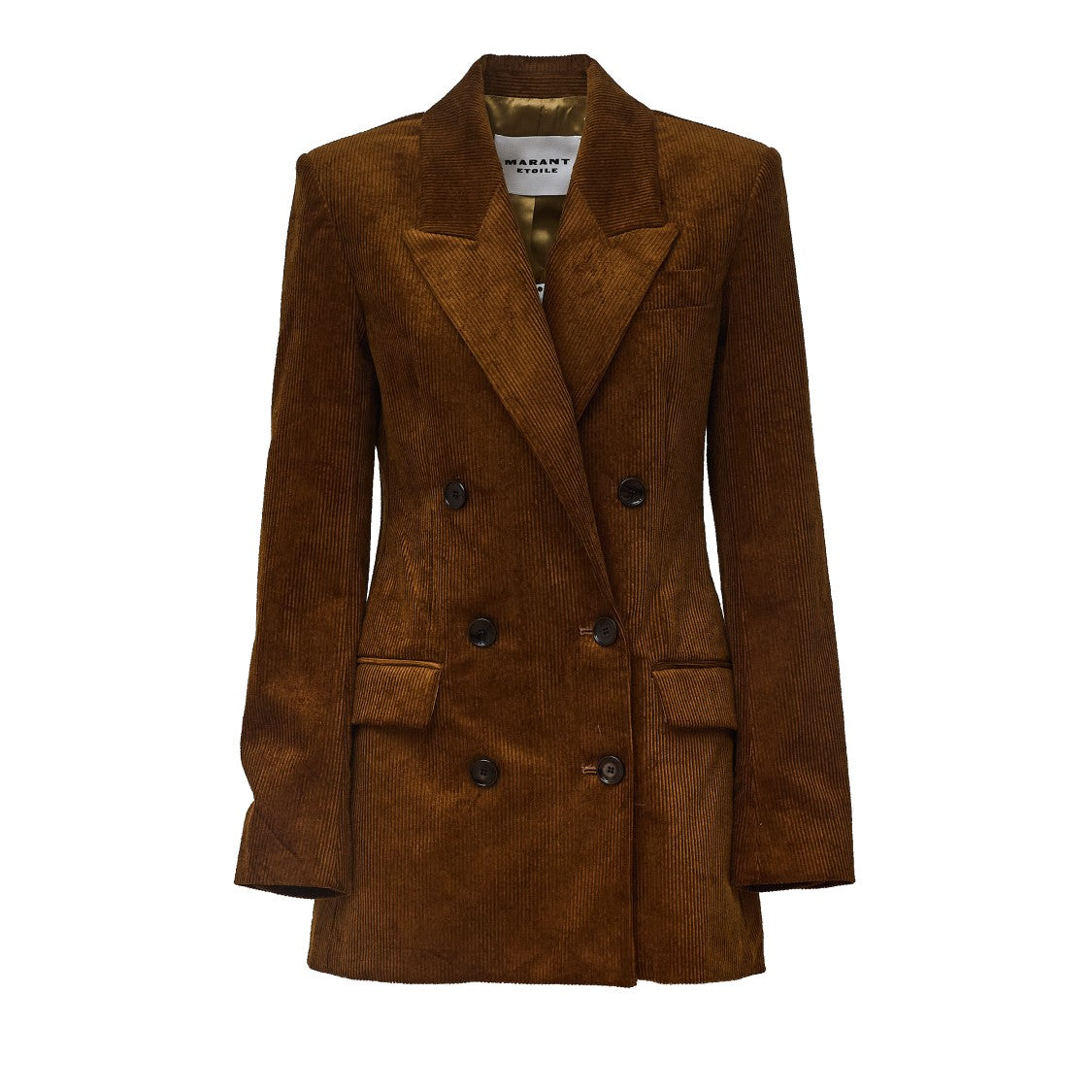 Isabel Marant Rasma Vintage Corduroy Double-Breasted Jacket
