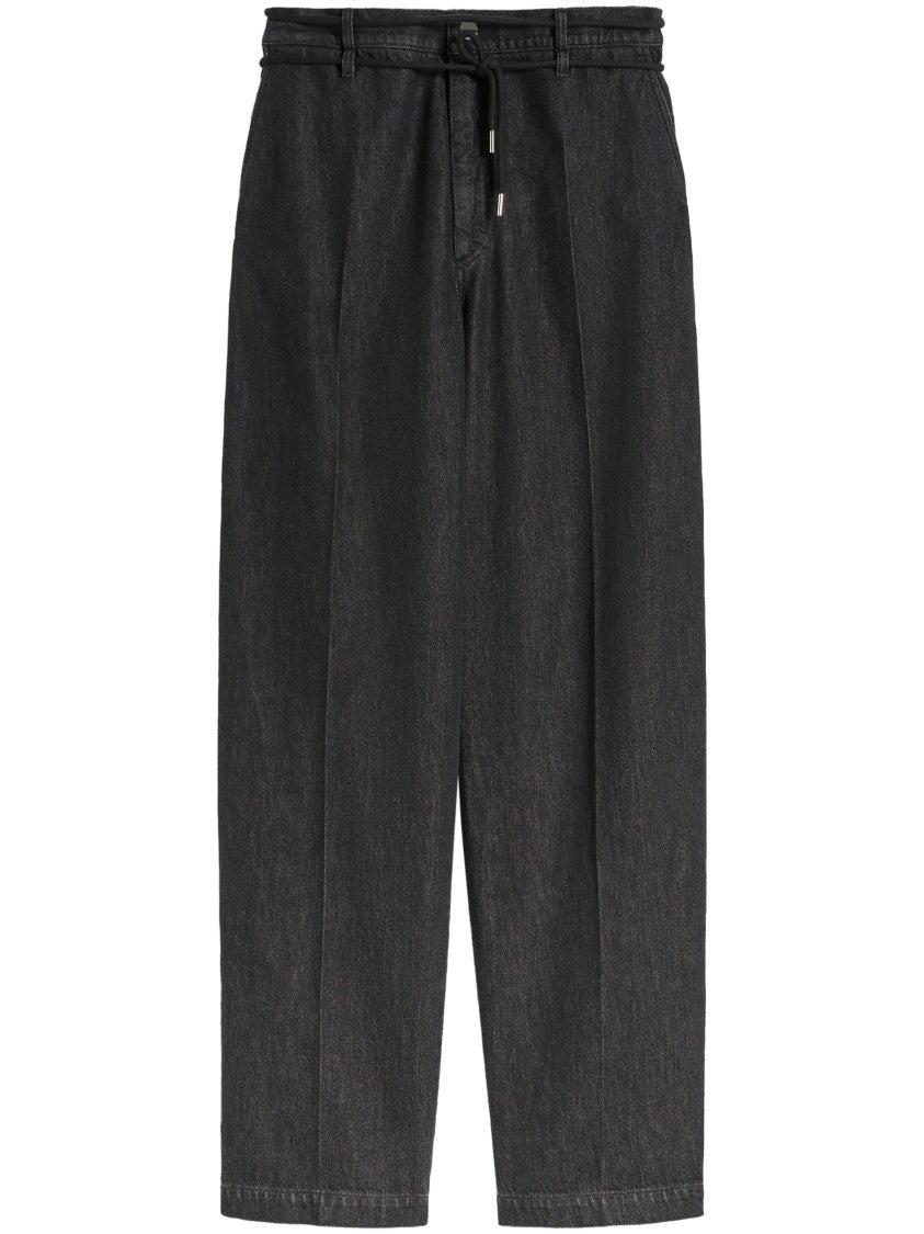 Max Mara Straight-Leg Tailored Trousers With Structured Waistband