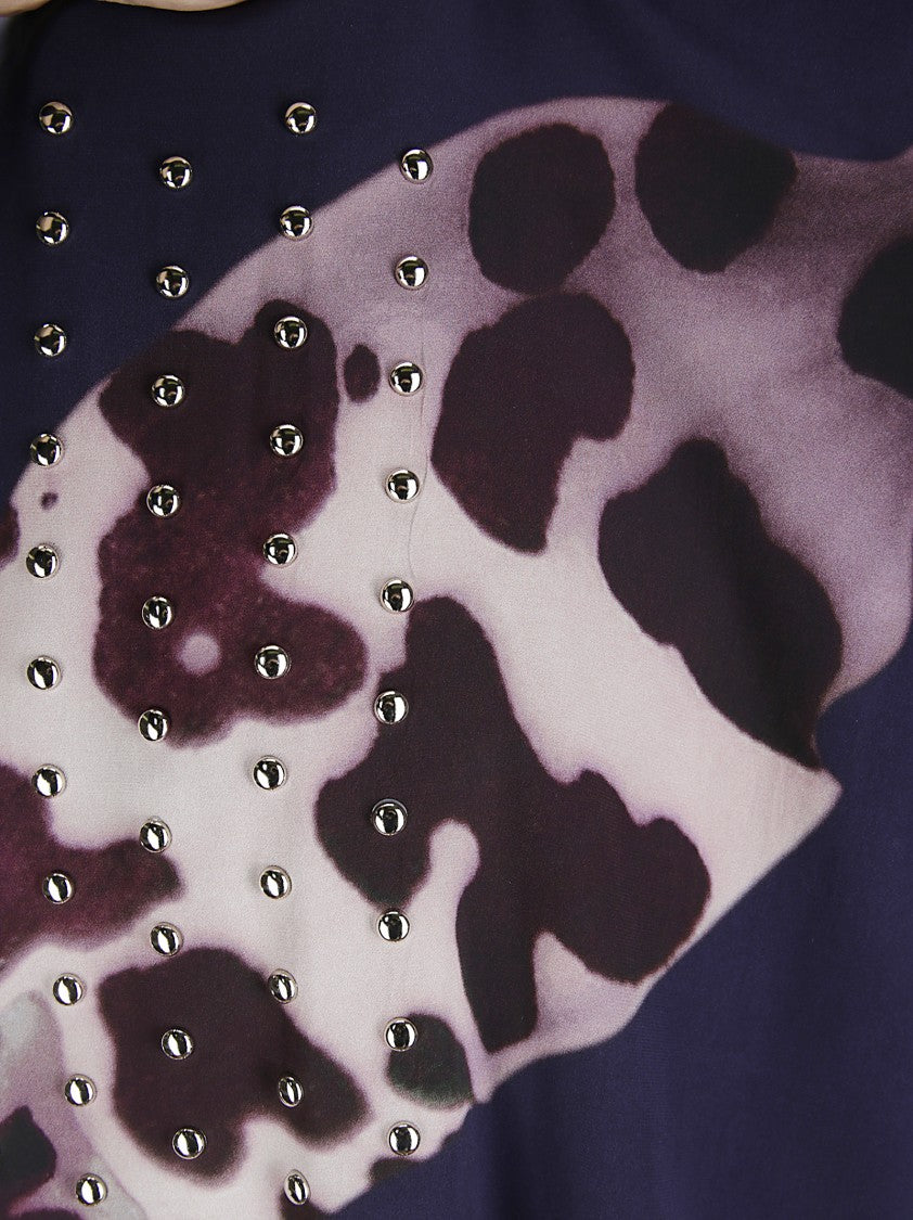 Dries Van Noten Pure Viscose Dress With Bodice