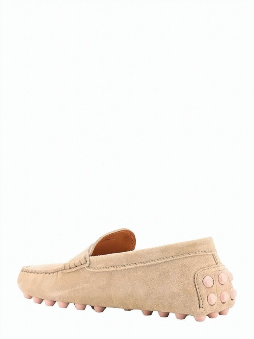 Tod's Classic Suede And Leather Loafers