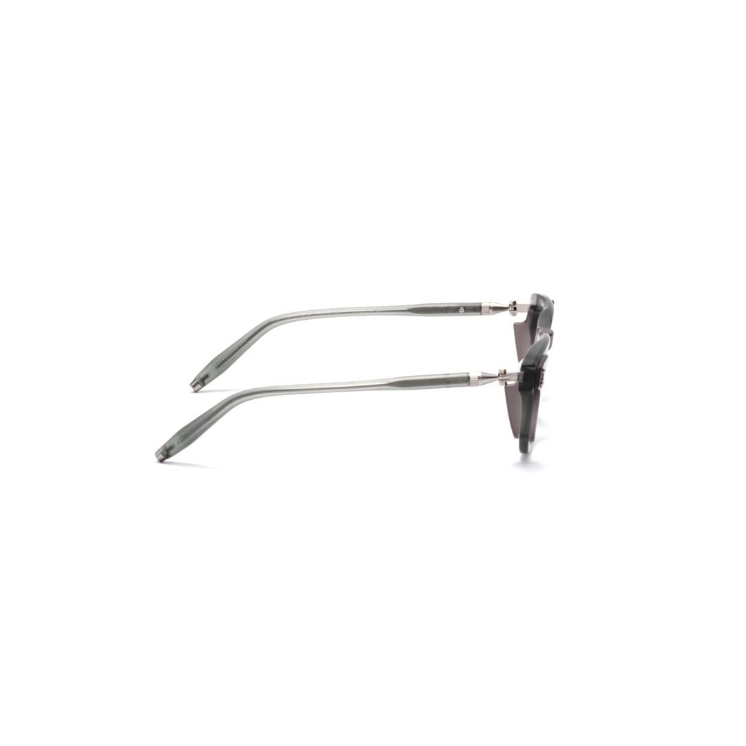 Akoni Orion Gradient Translucent Eyeglasses With Metal Accents